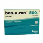 Ben-U-Ron, 500 mg x 20 comp