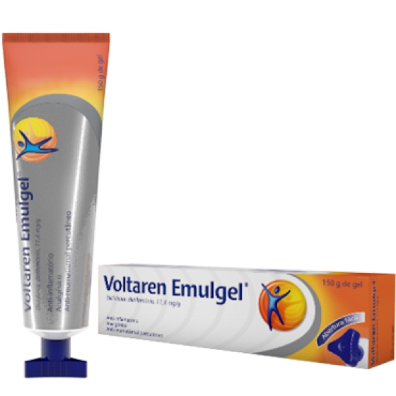 Voltaren Emulgel , 10 mg/g Bisnaga 150 g Gel