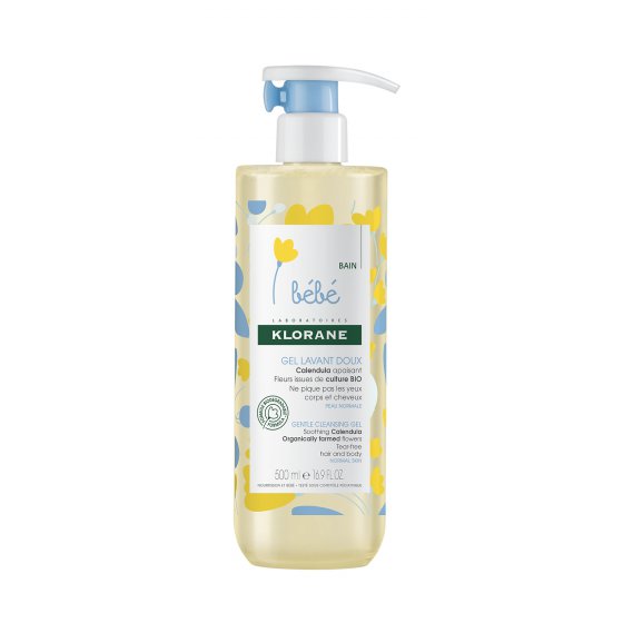 Klorane Bebe Gel Suave Corp/Cab 500ml