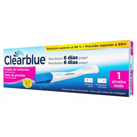 Clearblue Teste Gravidez 6 Dias X1