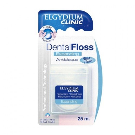 Elgydium Clinic Fio Dent White Expand 25m