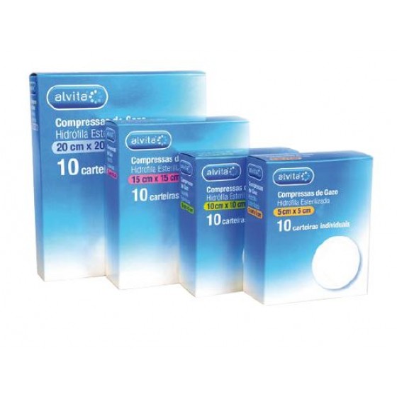 Alvita Cpssa Gaze Est 15x15cmx10