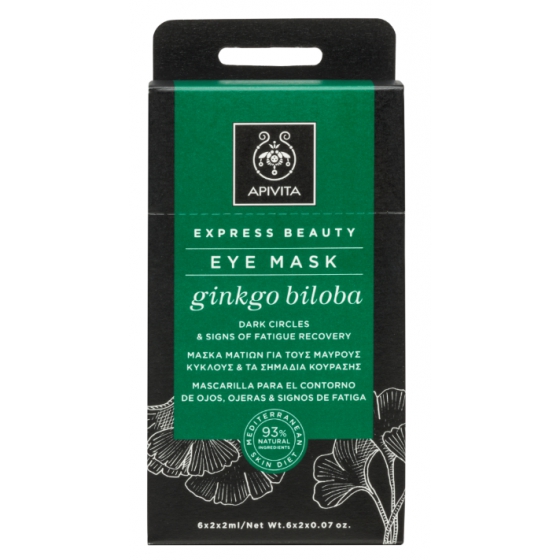 Apivita Expbeauty Masc Pap Olh Gingko 2mlx2