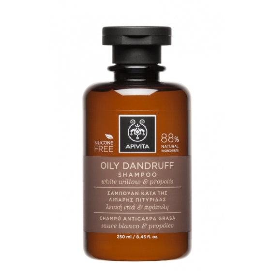 Apivita Capilar Ch Caspa Oleosa 250ml