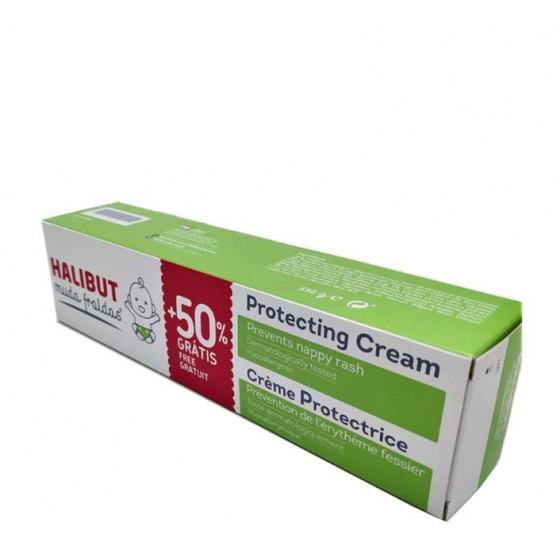 Halibut Muda Fraldas Creme 100 g com Oferta de 50%