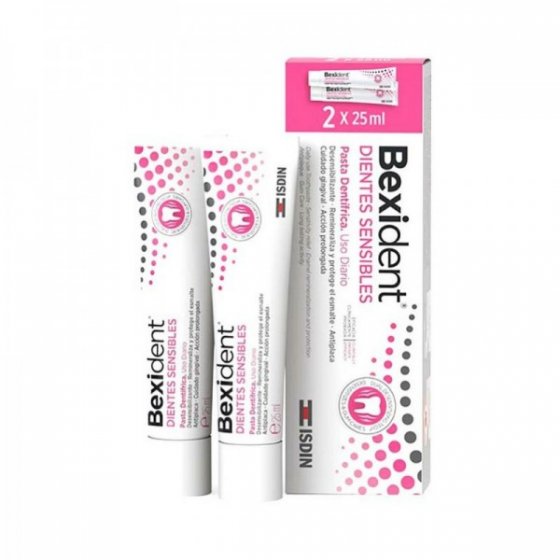 Bexident Dentes Sensiveis Pasta 25Ml X2