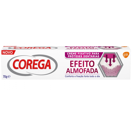 Corega Cr Fix Prot Efeit Almofada 70G