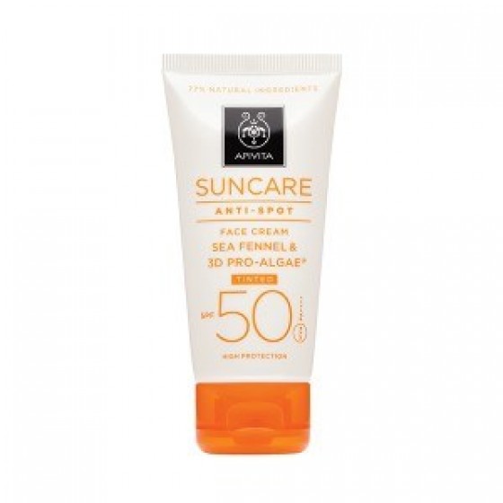 Apivita Suncare Cr Rosto Manchas Spf50 50