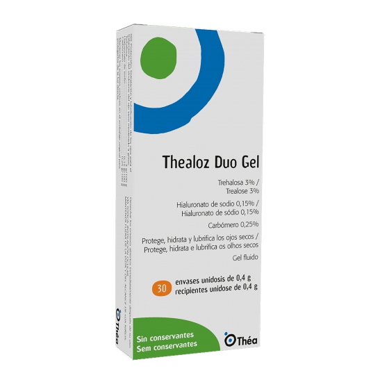 Thealoz Duo Gel Oftalmico Unid 0,4g X 30