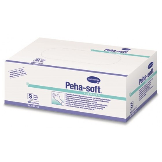 Peha Soft Luva Latex Peq S/Po X 100