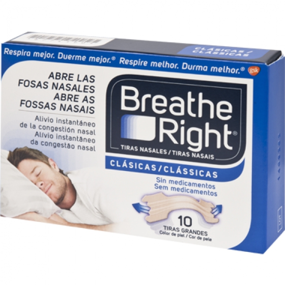Breathe Right Penso Nasal Gde X 10