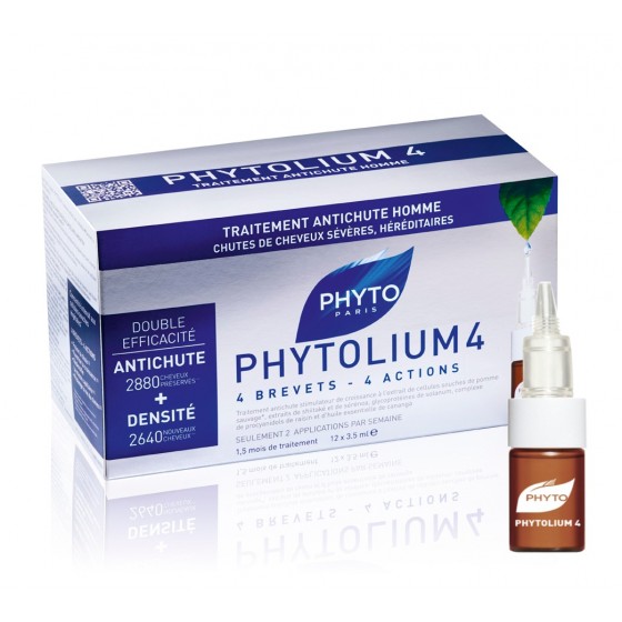 Phytolium 4 Amp Queda Homem 3,5 Mlx12