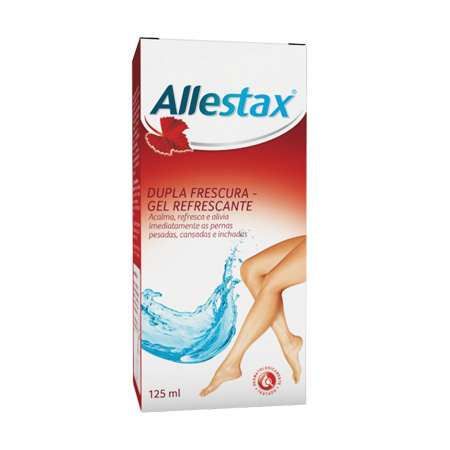 Allestax Gel Refrescante 2 x 125 ml com Desconto de 60% na 2ª Embalagem