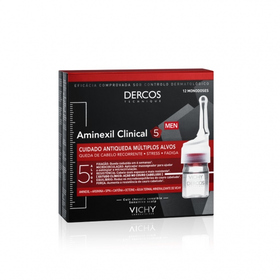 Dercos Tec Queda Aminexil Clinical Hom X12