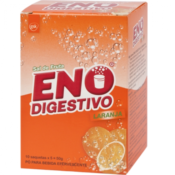 Eno Laranja Cart Po Or 5 G X 10 pó eferv saq