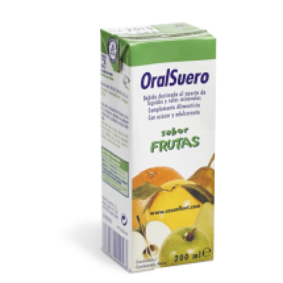 Oralsuero Sol Or 200ml X3 Frutas sol oral frasco mL