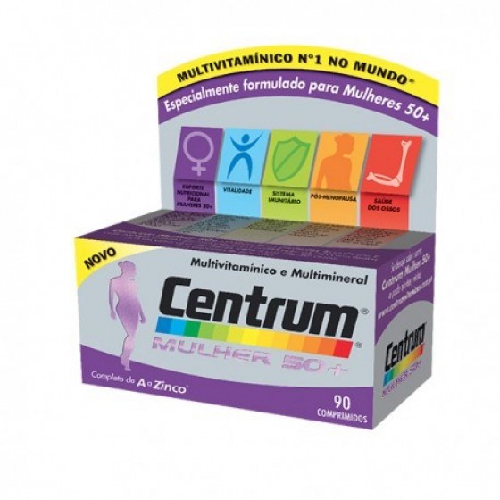 Centrum Mulher50+ Comp Rev X 90 comps
