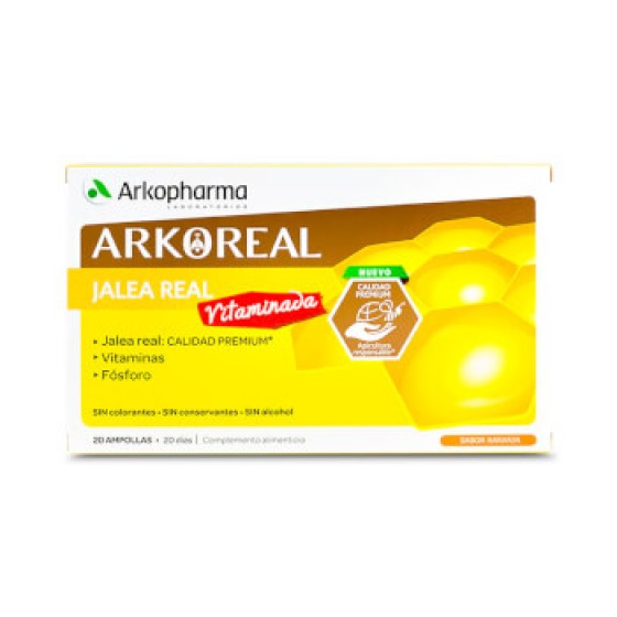 Arkoreal Geleia Real 500mg Vit Ampx20 amp beb