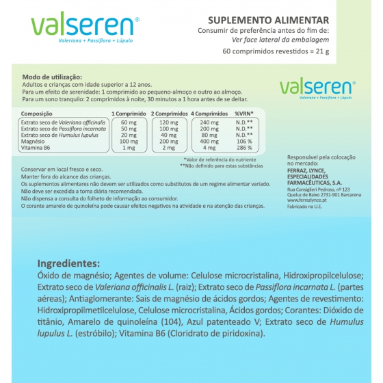 Valseren Comp X60 comps rev
