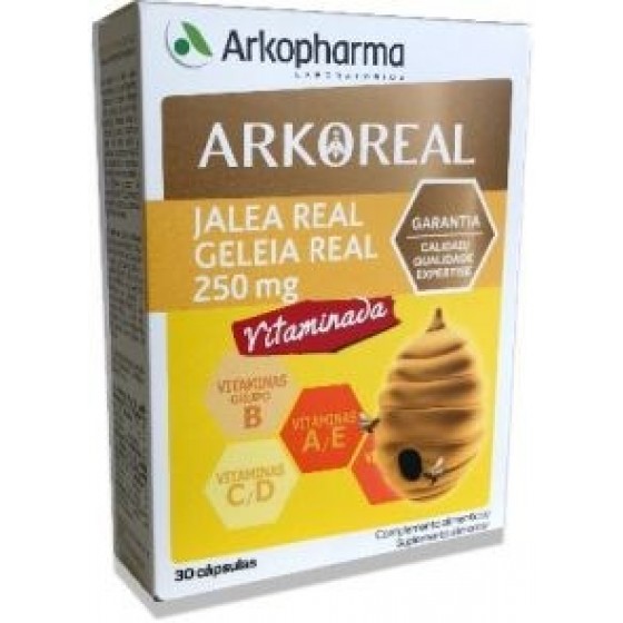 Arkoreal Geleia Real Vitaminada Caps X30 cáps(s)