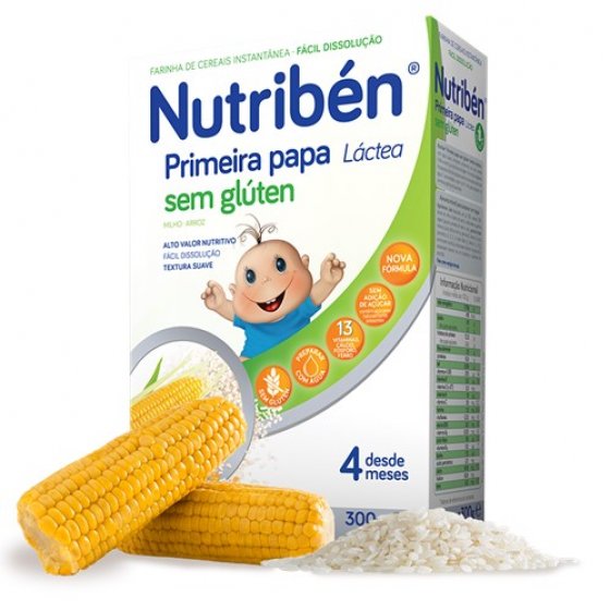 Nutriben Farinhas Prim Papa S/Glut La 300g